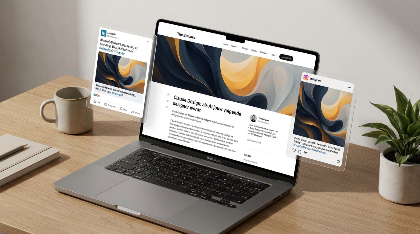 Claude Design AI als ontwerptool – The Batcave