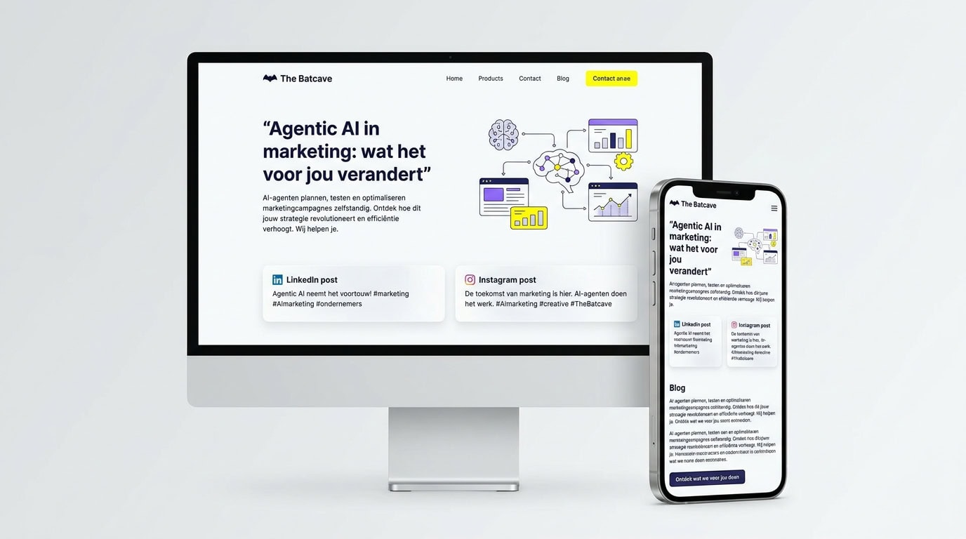 Agentic AI in marketing – The Batcave