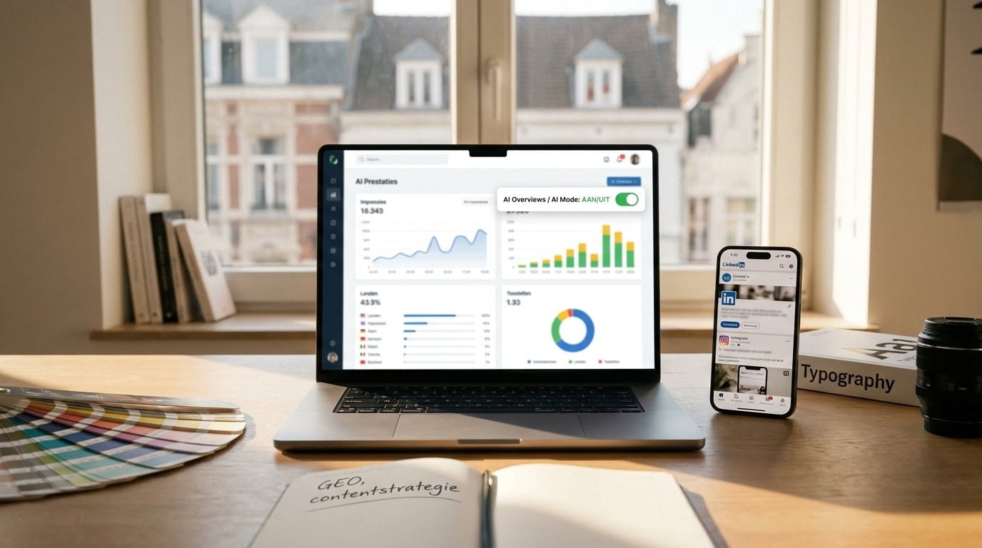 Google Search Console instelling voor AI-zichtbaarheid van je merk