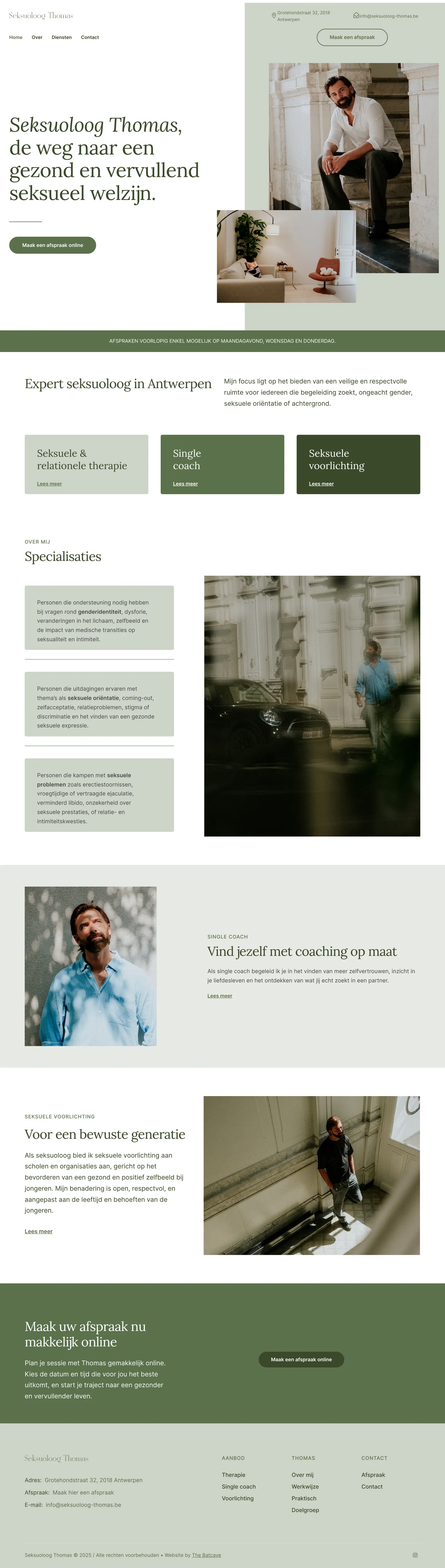 Volledige homepage van seksuoloog-thomas.be
